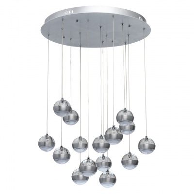 Люстра (пульт) Капелия 15*6W LED 220 V (730010315)