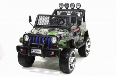 Детский электромобиль Jeep T008TT камуфляж