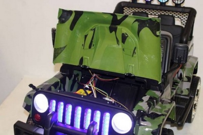 Детский электромобиль Jeep T008TT (4х4) камуфляж