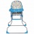 Стульчик для кормления Polini kids 152 (Собачки бирюзовый, 0002229-23)