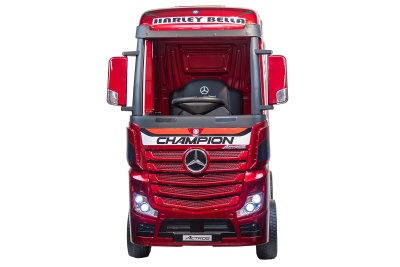 Электромобиль Грузовик Mercedes-Benz Truck 4x4 (красный краска)