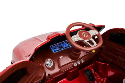 Электромобиль Mercedes-Benz GLB (красный краска)