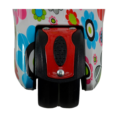 Самокат детский S920W белый (цветы)