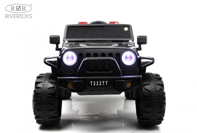 Детский электромобиль T222TT 4WD черный
