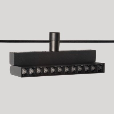 Трек-светильник Флекси 12W LED 4000К 48 V черный 22*13*2,3см (852012401)