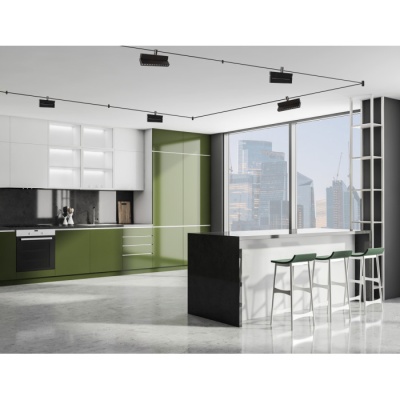 Трек-светильник Флекси 12W LED 3000К 48 V черный 22*13*2,3см (852011001)