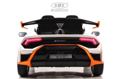 Детский электромобиль Lamborghini Hurac?n STO (E888EE) белый