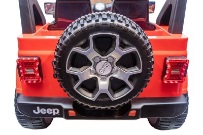 Электромобиль Джип Jeep Rubicon 4x4 (красный)