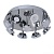 Люстра Граффити 9*5W LED 220 V (678010209)