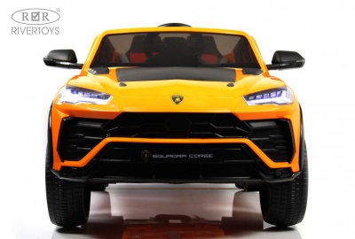 Детский электромобиль Lamborghini Urus (E777EE) оранжевый