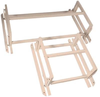 Маятник поперечного качания универсальный для кроватки Farfello слоновая кость, FМКТ/СК