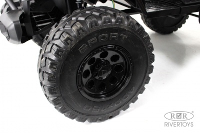 Детский электромобиль Jeep A222AA черный