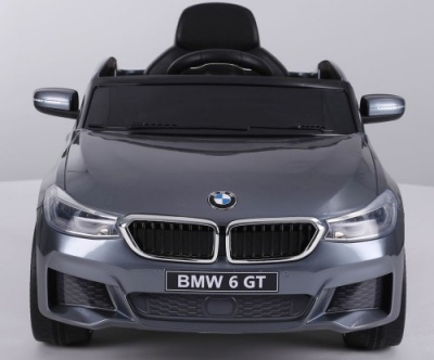 Детский электромобиль BMW6 GT (JJ2164) серый глян