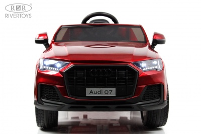 Детский электромобиль AUDI Q7 (HL678) красный глянец