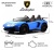 Детский электромобиль Lamborghini Aventador SV (M777MM) синий Детский электромобиль Lamborghini Aventador SV (M777MM) синий