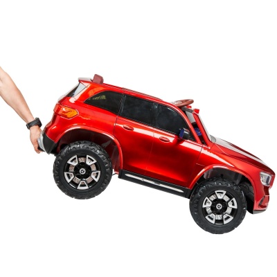 Электромобиль Mercedes-Benz GLB (красный краска)