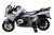 Электромобиль Moto BMW 1200 (серый)