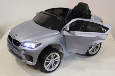Детский электромобиль X6M (JJ2199) серебр глянец