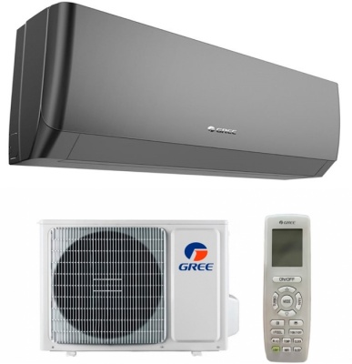 Сплит-система GREE PULAR INVERTER R32 ARCTIC BLACK (GWH18AGDXD-K6DNA4E)