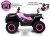 Детский электроквадроцикл T001TT 4WD розовый