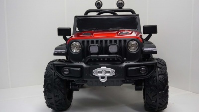 Детский электромобиль C555CC 4WD оранжевый глянец