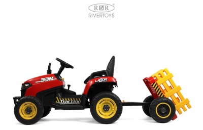 Детский электромобиль K111KK красный