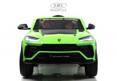 Детский электромобиль Lamborghini Urus (E777EE) зеленый