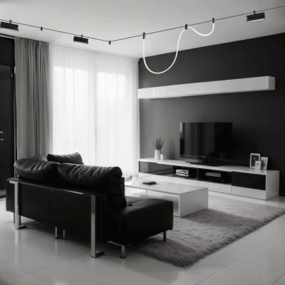 Трек-светильник Флекси 12W LED 4000К 48 V черный 23,3*13,2,4см (852012501)