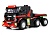 Детский электромобиль Mercedes-Benz Axor с прицепом (H777HH) красный