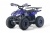 Детский квадроцикл LEON 49CC синий спайдер