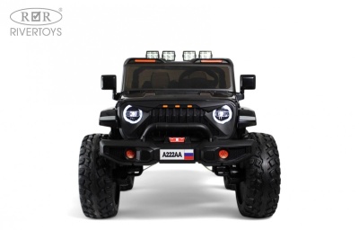 Детский электромобиль Jeep A222AA черный