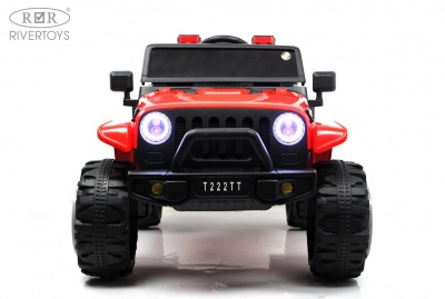 Детский электромобиль T222TT 4WD красный