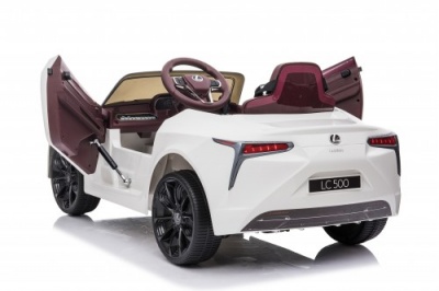 Детский электромобиль Lexus LC 500 (JE1618) белый