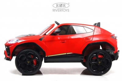 Детский электромобиль Lamborghini Urus (E777EE) красный