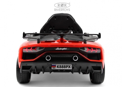 Детский электромобиль K888PX красный