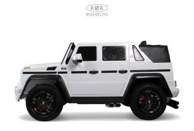 Детский электромобиль Mercedes-Maybach G650 Landaulet (M999MM) белый