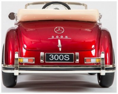 Детский электромобиль Mercedes 300S красный глянец