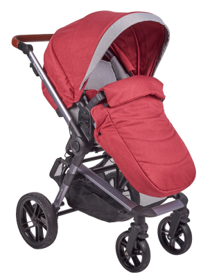 Коляска модульная 2в1 Zuma Duo Comfort (ZDC-11 Рубиновый)