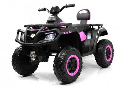 Детский электроквадроцикл T001TT 4WD розовый