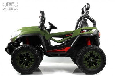 Детский электромобиль М888БХ зеленый