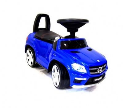 Детская каталка Mercedes A888AA синий