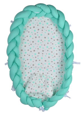 Farfello Детское спальное гнездо L5 (Голубой, косы L5/1)