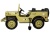 Электромобиль Jeep Willys YKE 4137 4x4 (песочный) Электромобиль Jeep Willys YKE 4137 4x4 (песочный)