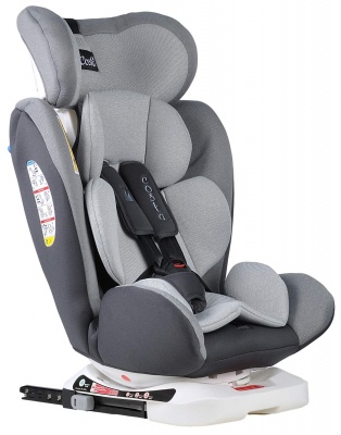 Автокресло детское CS-002 ISOFIX (серый/темносерый)