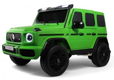 Детский электромобиль Mercedes Benz G63 Y777YY зеленый матовый