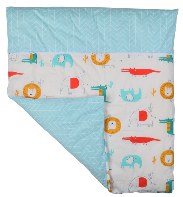 Farfello Детское спальное гнездо L2 (Животные, Бело-голубой L2/2)