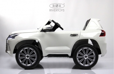 Детский электромобиль Lexus LX570 (Y555YY) белый