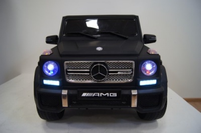 Детский электромобиль Мercedes-Benz G65 черный мат