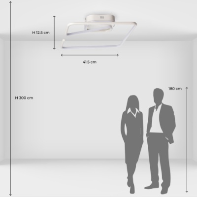Люстра Аурих 36W LED 220V (108010301)