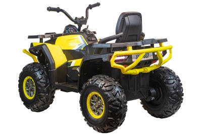 Электромобиль Квадроцикл Qwatro XMX607 4х4 (желтый)